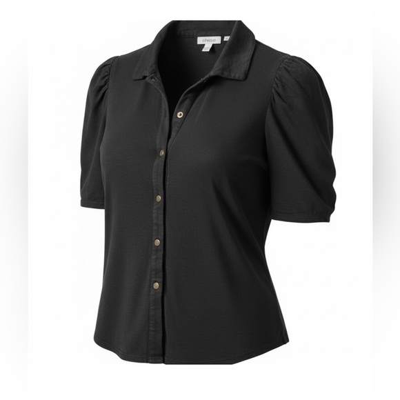 Chico's Tops - Chico's Black Button-Down Blouse